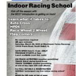 NSSCC 67th annual FREE Indoor Racing School March 29, 2025 – Check it out and get registered.