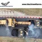 Repaving Blackhawk Farms Raceway 2025
