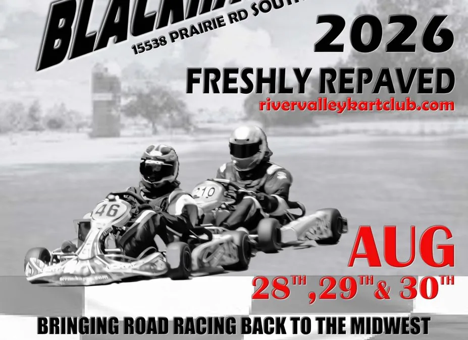 River Valley Kart Club August 28, 29 & 30, 2026